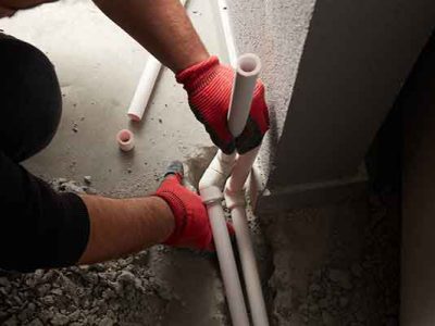New Plumbing Line Installation